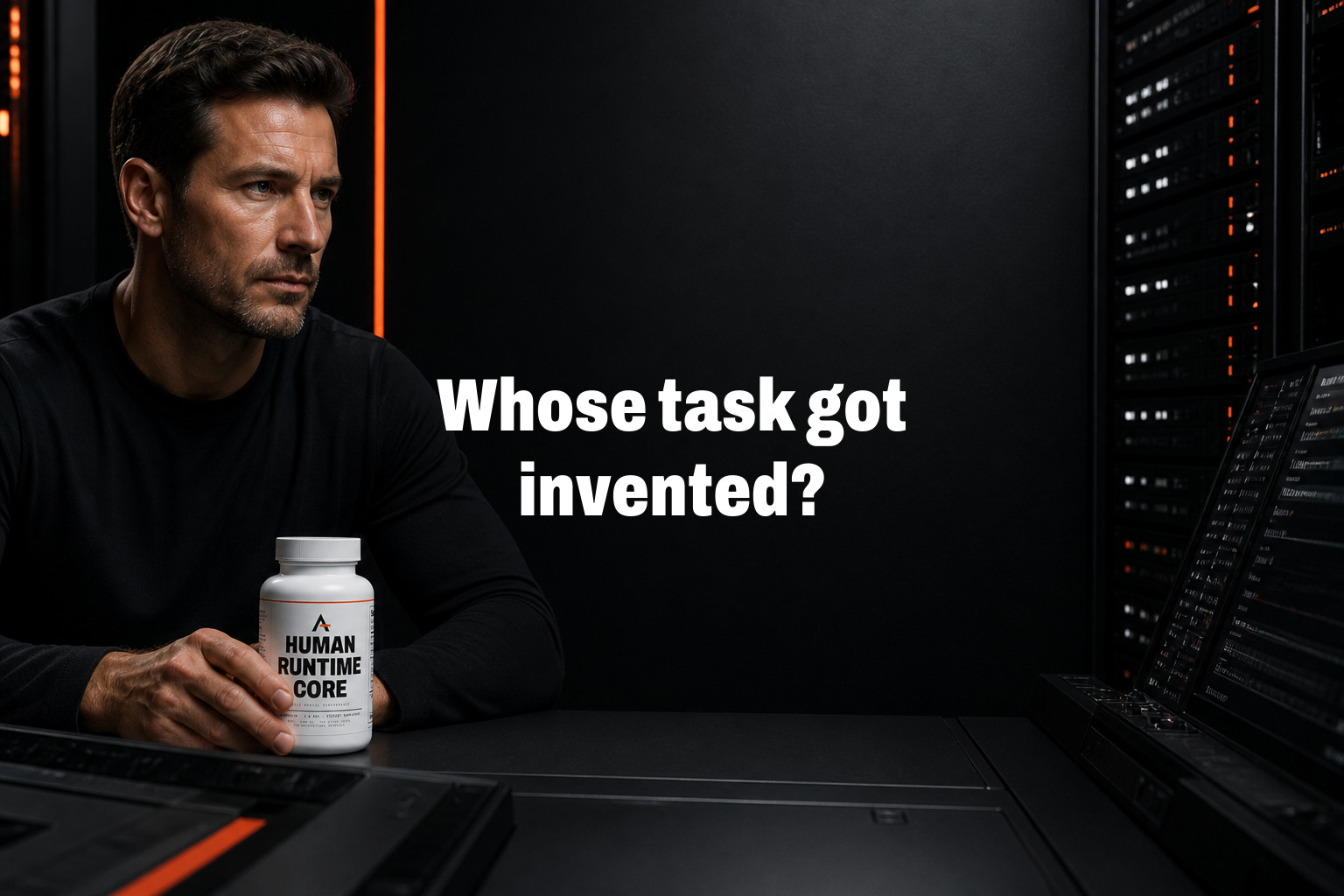 Whose task got invented? A meeting recap with one highlighted action item and a human hand marking owner confirmation before it is sent — As AI wearables normalize ambient capture, a high-value human move is verifying that AI-generated action items…
